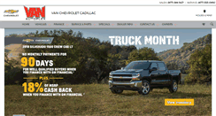 Desktop Screenshot of kcchevroletcadillac.com